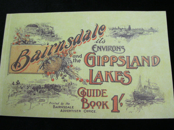 Bairnsdale it's Environs and the Gippsland Lakes Booklet
