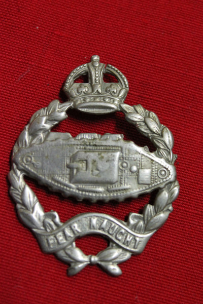 WW2 - Royal Tank Corps Cap Badge