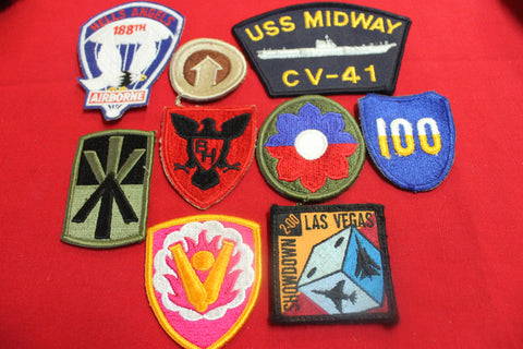 US Military Patch Lot