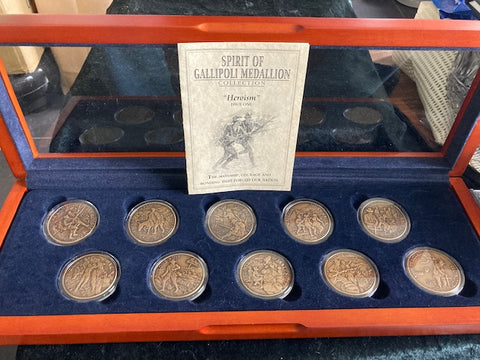 Spirit of Gallipoli Medallion Cased Collection