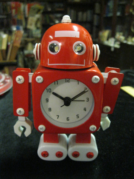 Tinplate Robot Clock