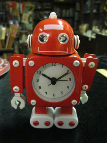 Tinplate Robot Clock
