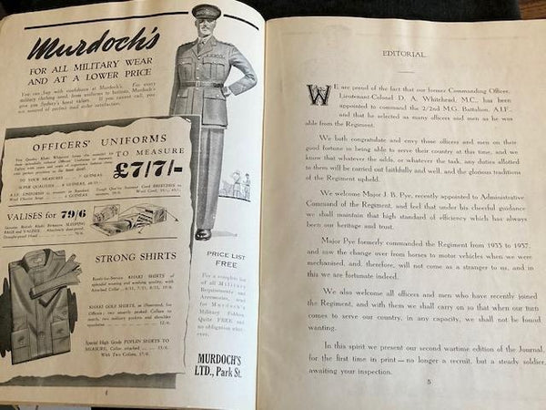 1940 - The Regimental Journal of the Royal NSW  Lancers