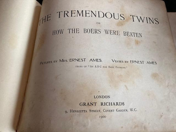 1900 - The Tremendous Twins - or How the Boers Were Beaten