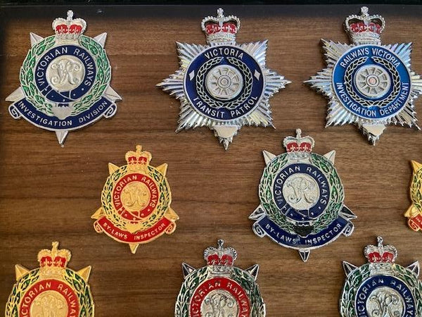 Victorian Railways Badge Collection