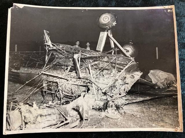 1936 - Mascot Plane Crash Photo