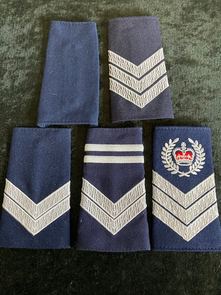 Group Police Shoulder Ranks