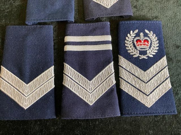 Group Police Shoulder Ranks