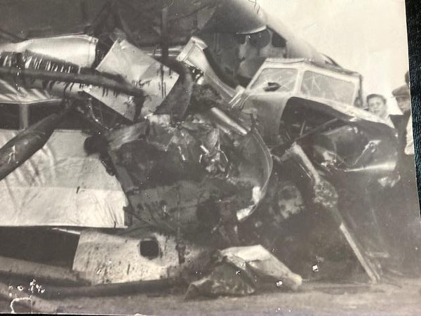 Large Aircraft Crash Photo