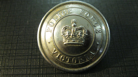 Victoria Police Button .