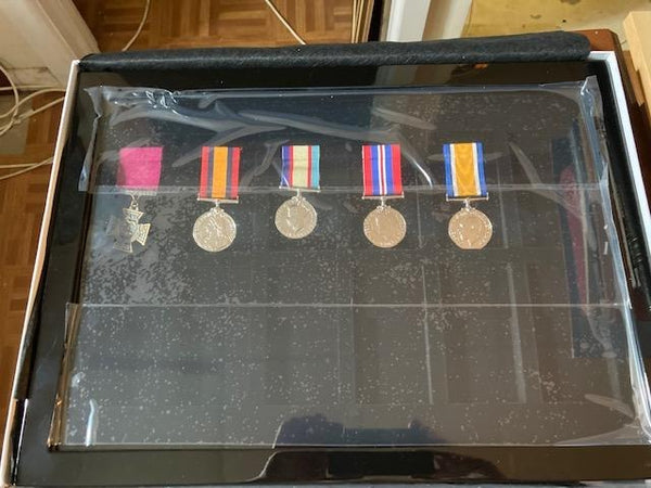 New - High Quality Medal Case & Medals