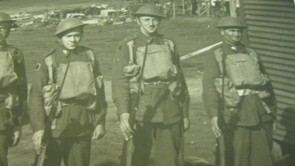 WW2 Era Australian Training Camp Photo