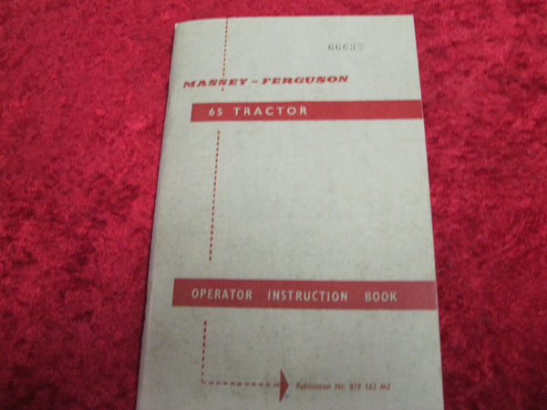 Massey - Ferguson 65 Tractor Manual