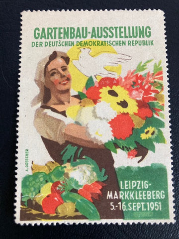 1951 - Leipzig Poster Stamp