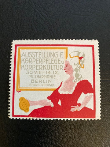 1914 - Berlin Expo Poster Stamp