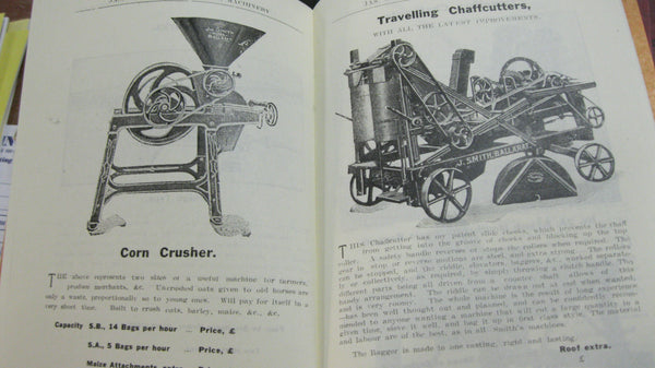 Reprint "Jas Smith " Machinery Catalogue .