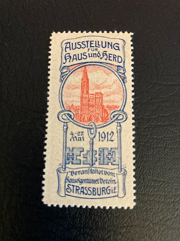 1912 - German Home Exposition Poster Stamp