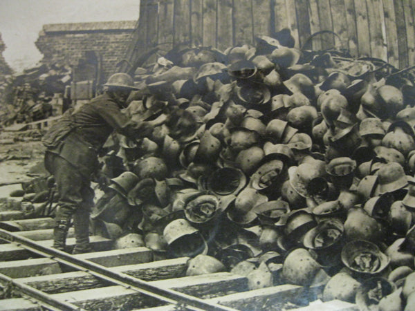 Original WW1 - Large Battlefield Relics Photo