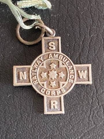 1928 - NSW Railway Ambulance Corps Silver Service Cross