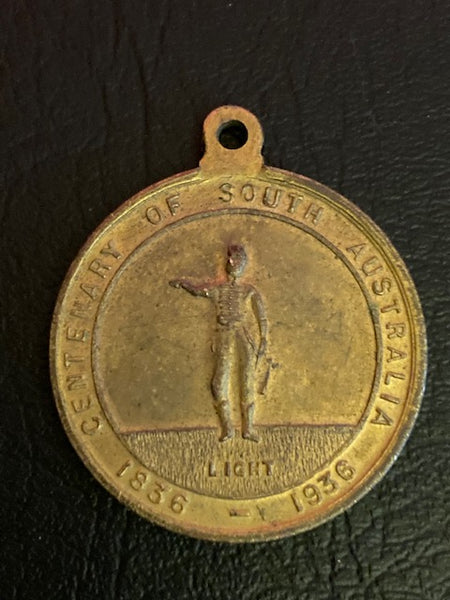 1936 - South Australia Centenary Medalet