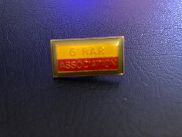 6 RAR Association Badge