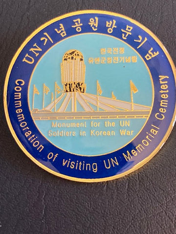 UN - Korean War Cemetery Badge
