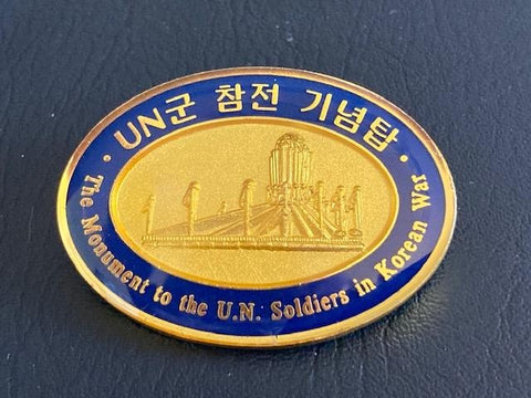 UN Korean War Monument Badge