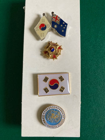 Korean Vet's Badges