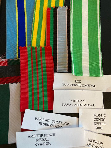 6 - Assorted Medal Ribbons