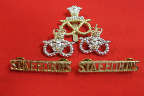 The Staffordshire Regiment Badge Set