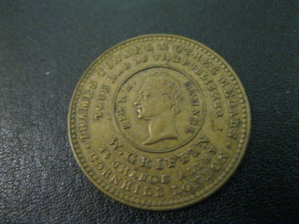 1843 - W.Griffin Thames Tunnel Medalet