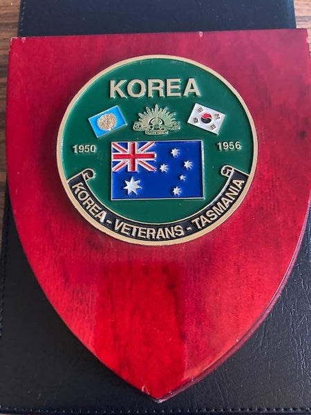 Korean Veterans of Tasmania Wall Plaque
