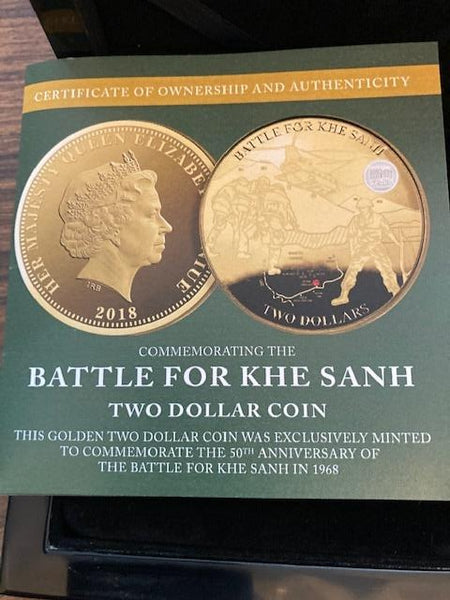 Very Large - Battle For Khe Sanh Two Dollar Coin