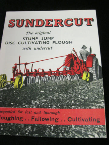 Sundercut Plough Pamphlet