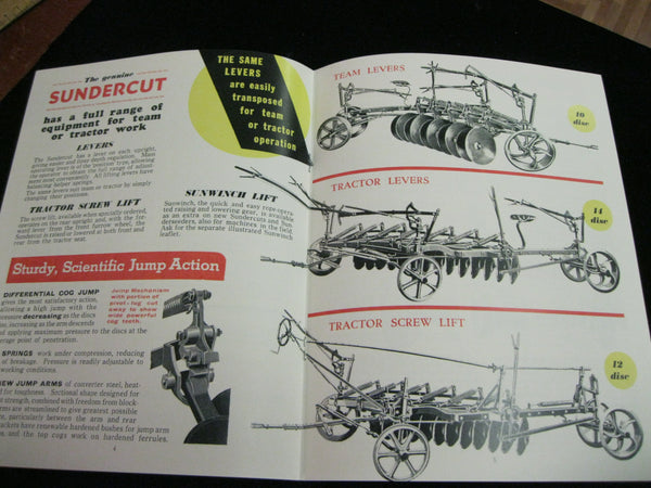 Sundercut Plough Pamphlet