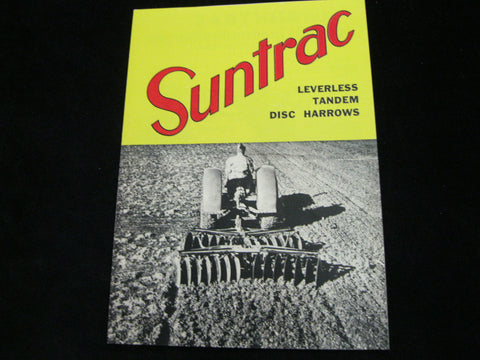 Suntrac Harrows Pamphlet