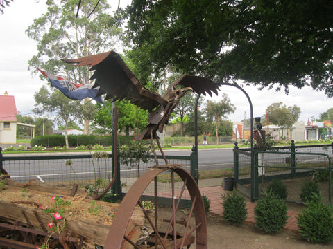 Eagle Garden Sculpture