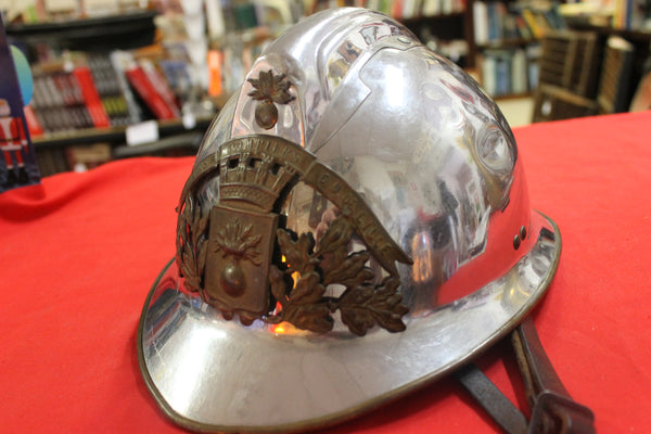 Early 1900's French Fireman's Helmet