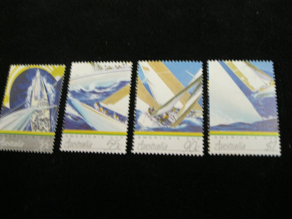 1987 - America's Cup set of 4 - Muh
