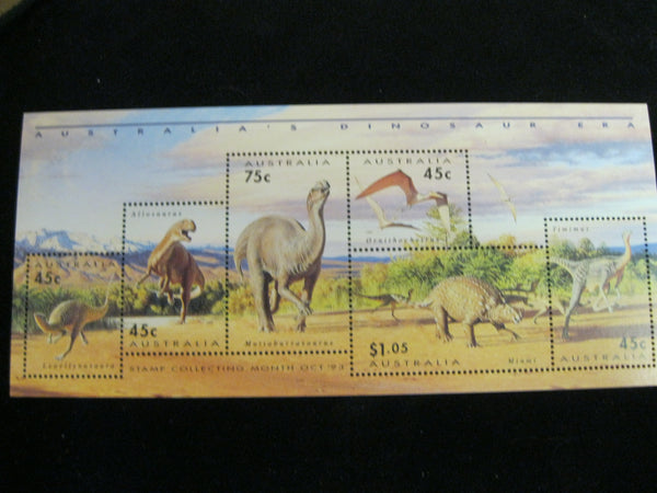 1993 - Australian Dinosaur M/S