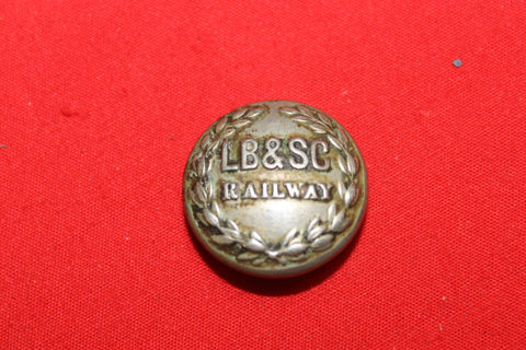Vintage LB&SC Railway Button