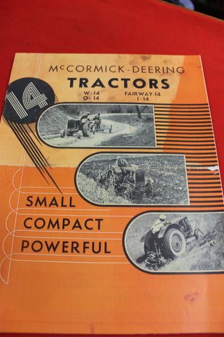 McCormick - Deering Tractors Catalogue