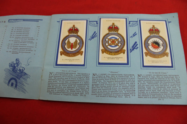 John Player RAF Badges Cigarette Card Set