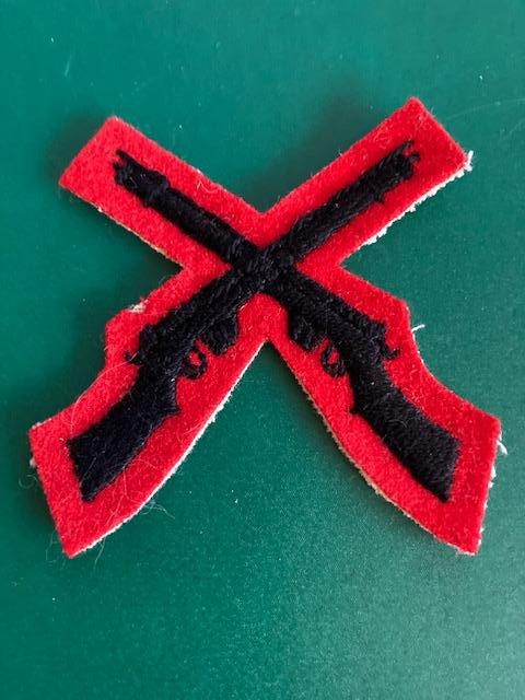 British Gurka Crossed Rifles Patch | Rustys