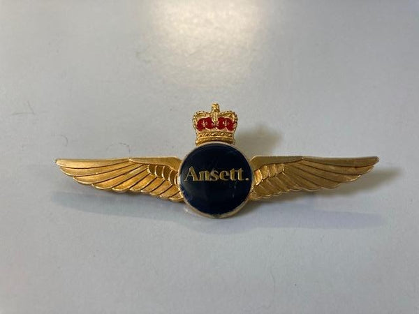1990's - Ansett Pilot / Cabin Crew Badge