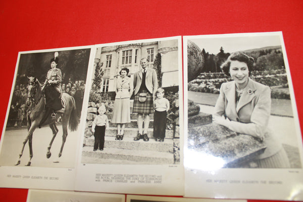 5 - Queen Elizabeth Post Cards