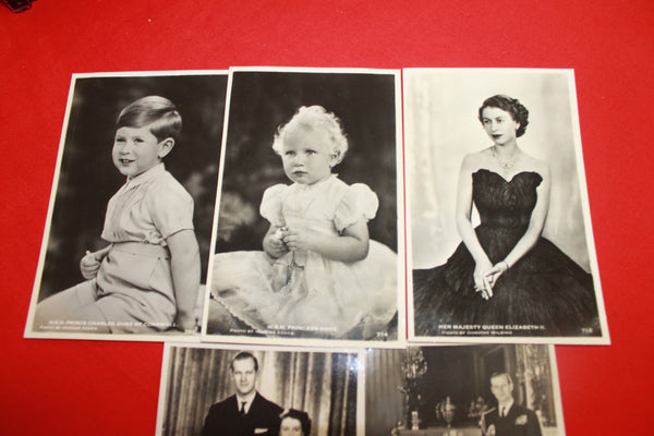 5 - Royal Family Postcards