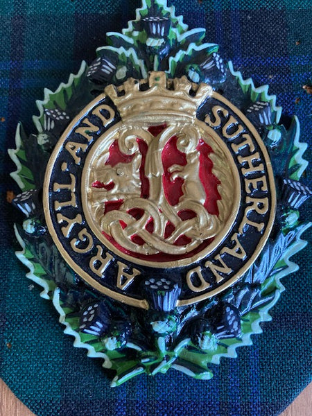 Argyll and Sutherland Wall Plaque
