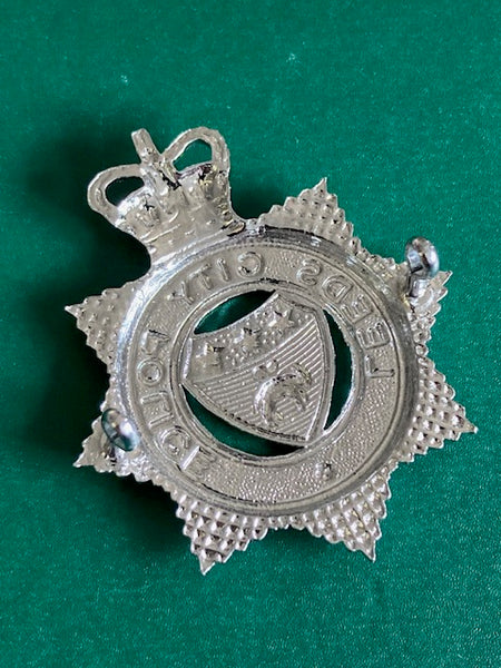 Leeds City Police Cap Badge