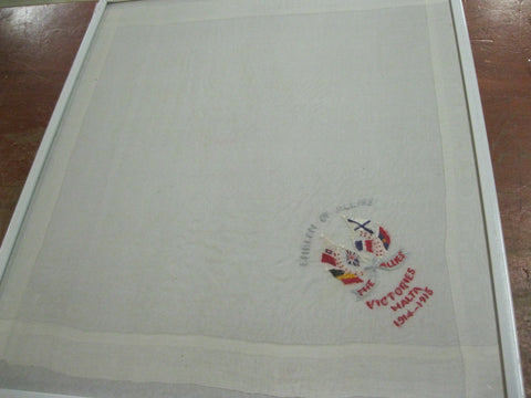 WW1 Silk Handkerchief